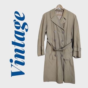 Vintage Men's Military Academy Trenchcoat